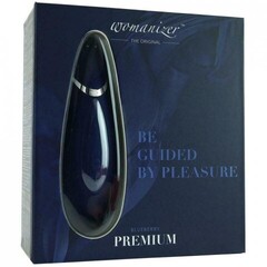 Бесконтактный клиторальный стимулятор Womanizer Premium синий