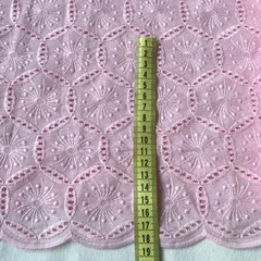 Ткань шитье светло-розовое 3304