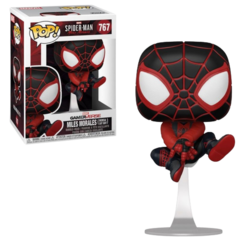 Фигурка Funko POP! Bobble Marvel Games Miles Morales Miles Bodega Cat Suit