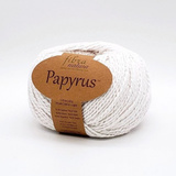 Пряжа Fibra Natura Papyrus 229-01 белый