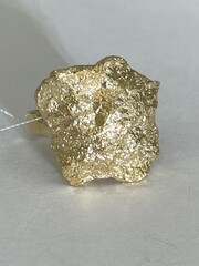 Sasso piccolo (кольцо из серебра с позолотой)