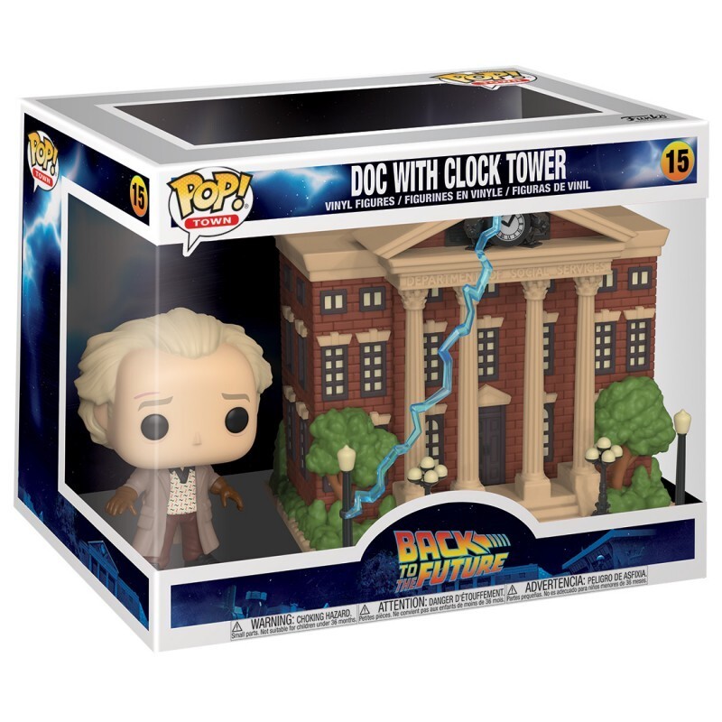 Funko POP! Back to the Future: Doc with Clock Tower (15) – купить