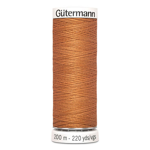 Нить Sew-All 200 м, Gutermann, 612 рыжая охра