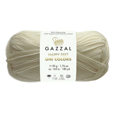 Gazzal Happy Feet Uni Colors 3550 молочный