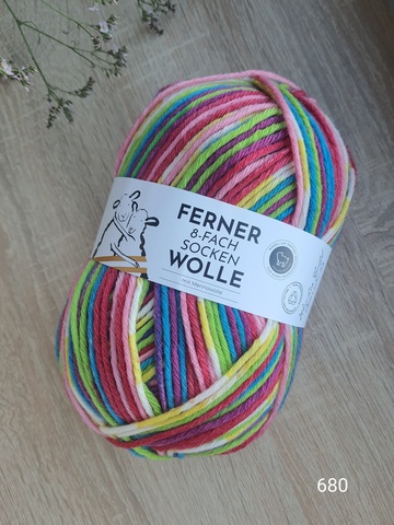 Ferner 8-ply Sockenwolle 680 купить