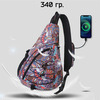 Картинка рюкзак однолямочный Nevo Rhino 9070 Ethnic style - 5