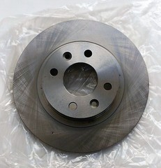 ДИСК ТОРМОЗНОЙ ПЕРЕДНИЙ LOGAN, SANDERO 8V НЕВЕНТИЛИРУЕМЫЙ (259*12) GROG