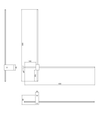 Бра Technical Pars C070WL-L12GB3K