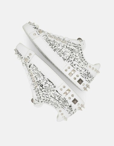 Кожаная сумка Loewe Gate желтый