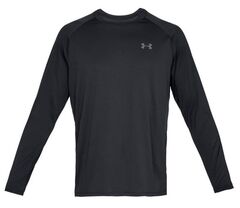 Теннисная футболка Under Armour Tech 2.0 LS - black