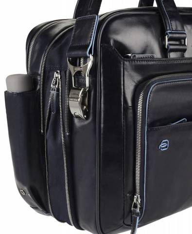 Сумка Piquadro Blue Square, синий, кожа натуральная (CA2765B2/BLU2)