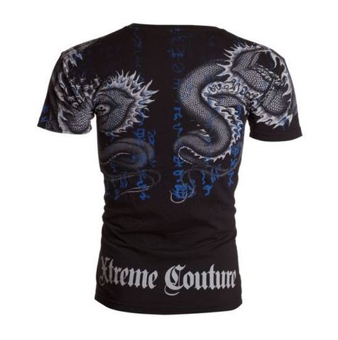 Xtreme Couture | Футболка мужская DOUBLE UP X123 от Affliction спина