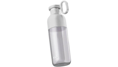 Бутылка KissKissFish META sports water bottle с ручкой, белый