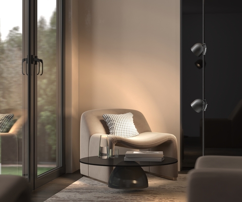 Трековый светодиодный светильник Maytoni Cup TR124B-12W3K-M-B