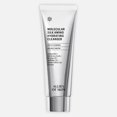 ALLIES OF SKIN Molecular Silk Amino Hydrating Cleanser Очищающий увлажняющий гель с аминокислотами шелка, 25 мл