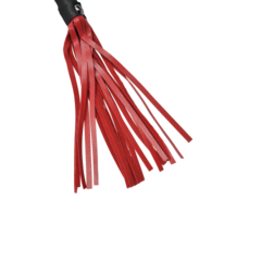 Плетка красная, ручка черная (30 см.)