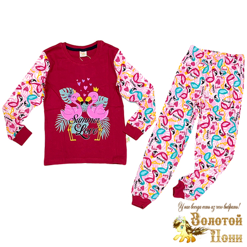 Пижама хл/инт д (9-12) 240915-YK8965