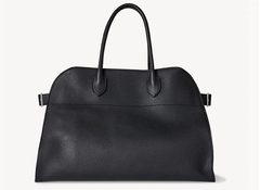 Кожаная сумка The Row Margaux, черный