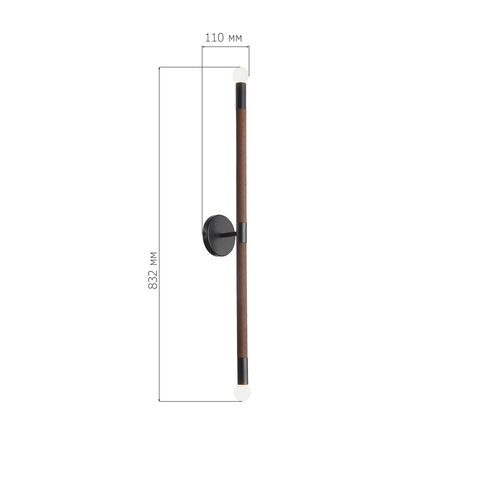 Светильник настенный ST Luce Cork SL6226.401.02