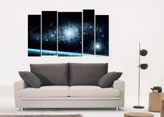 Модульная картина "Звездная галактика
