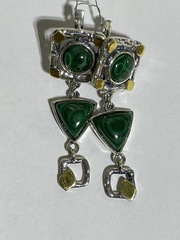 Алико (серьги из серебра)