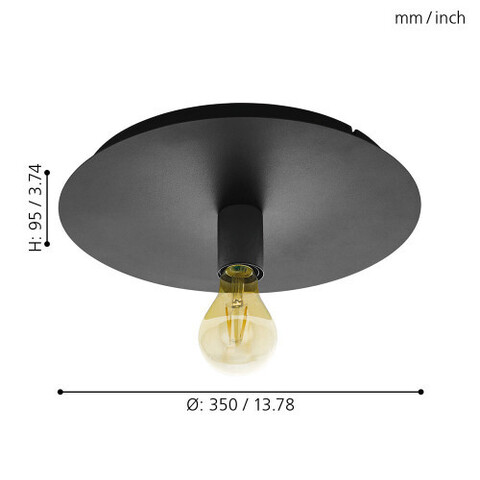 Настенно-потолочный светильник Eglo PASSANO 1 98155 3