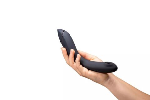 Темно-серый стимулятор G-точки Womanizer OG c технологией Pleasure Air и вибрацией