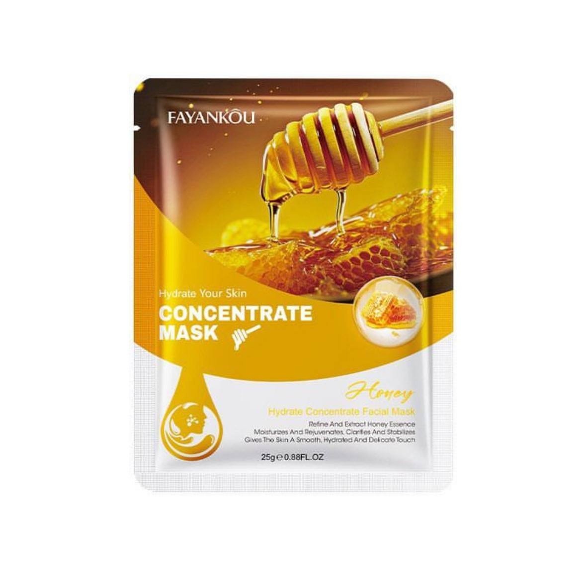 Тканевая маска с медом Fayankou Concentrate Mask - купить по выгодной ...