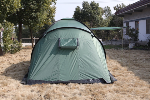 Картинка палатка кемпинговая Talberg base 4 зелёный 2020 - 6