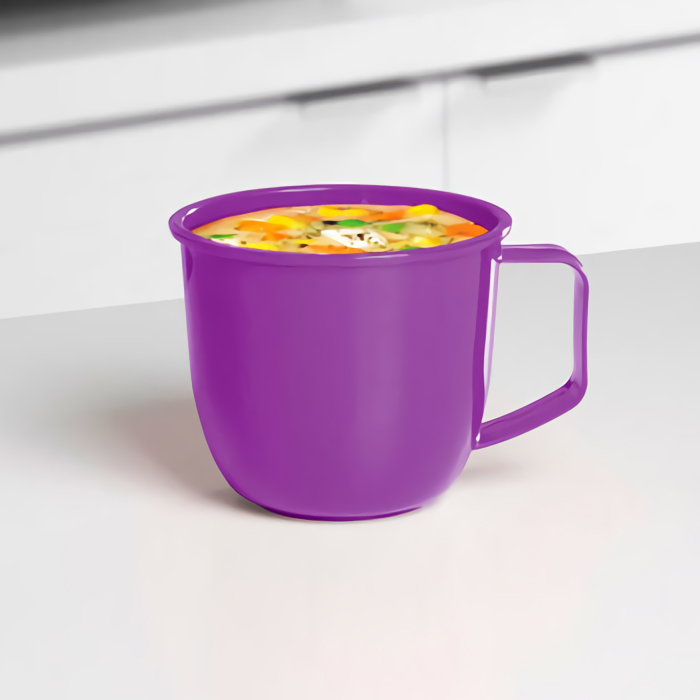 Кружка суповая для СВЧ Sistema "Microwave" 565 мл, цвет Фиолетовый