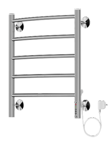 Полотенцесушитель электрический TERMINUS Классик П5 450х550 электро new встроен диммер 4660059580197