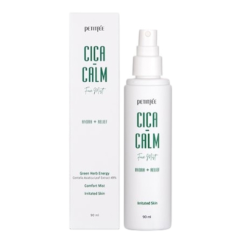 Petitfee Cica Calm Face Mist мягкий успокаивающий мист для лица с центеллой