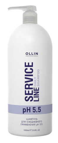 OLLIN service line шампунь для ежедневного применения рн 5.5 1000мл/ daily shampoo ph 5.5