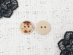 Пуговицы, d 1,8 см, 2 прокола