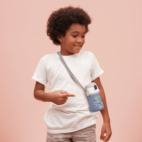 Термос детский 360мл Monbento MB Stram blue Dino