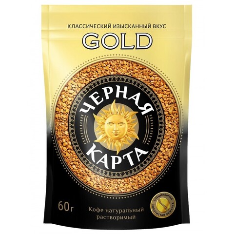 Кофе «Черная карта» Gold, 60г