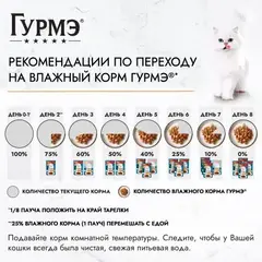 Gourmet Перл консервы для взрослых кошек говядина 75 г