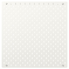 Перфорированная доска IKEA SKADIS (СКОДИС), Белый, 56х56 см