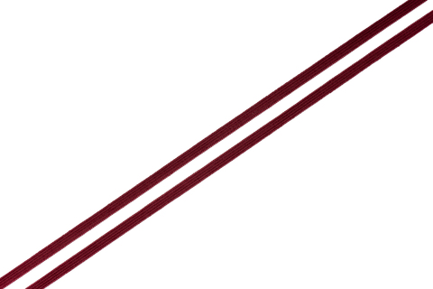 Резинка отделочная бордо 4 мм (цв. 1586), K-195/4
