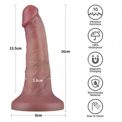 Вибратор реалистик Lovetoy Power Cock (13,5*3,8 см)