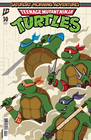 Teenage Mutant Ninja Turtles Saturday Morning Adventures Continued #30 (Cover C)