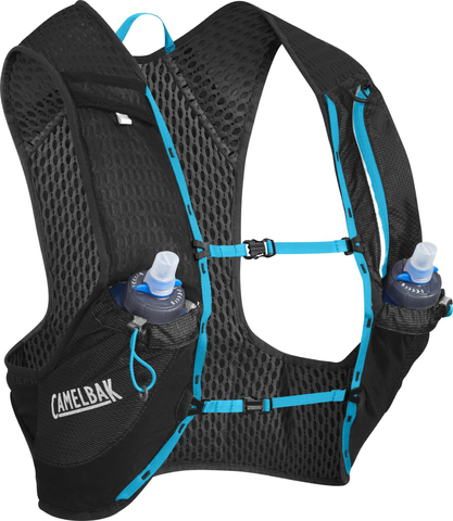 Картинка рюкзак беговой Camelbak Nano Vest Black/Atomic Blue - 1