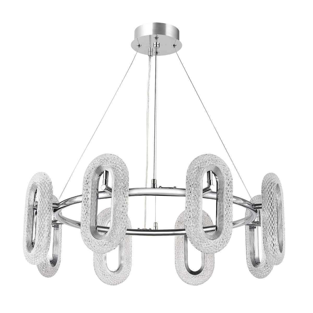 Подвесная светодиодная люстра Modelux Modestyle MS.1120.8 CR