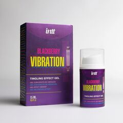 Стимулирующий гель с эффектом вибрации Blackberry Vibration - 15 мл. - 