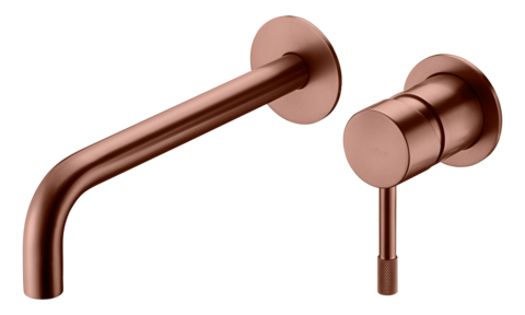 Boheme Uno 465-BRB Смеситель для раковины встраиваемый, цвет: брашированная бронза