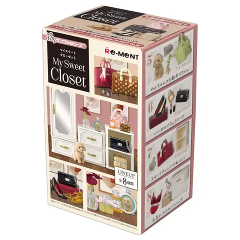 Случайная фигурка Re-Ment My Sweet Closet