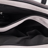 Сумка Саломея 325 мульти итальянский серо-черный