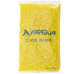 
          Бисер Alingar размер №8 вес 450 гр., желтый глянец, непрозрачный, пакет