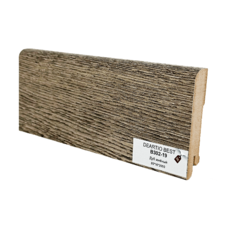 Плинтус МДФ Деартио B302-19 Дуб жженый 80х16х2050