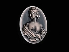 Силиконовый молд № 076 Камея